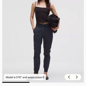 Lululemon Studio Pants Dance Pants  Navy  sz 2  NWT